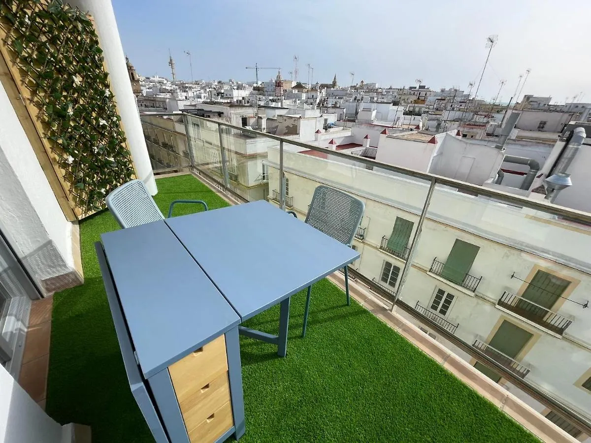 Skyline - Loft With Private Terrace And Breathtaking Views! Apartment Cadiz